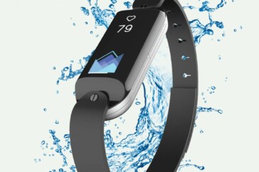 The LVL hydration monitor has been hugely popular on the Kickstarter fundraising platform with more than $500,000 pledged. Image BSX Athletic.